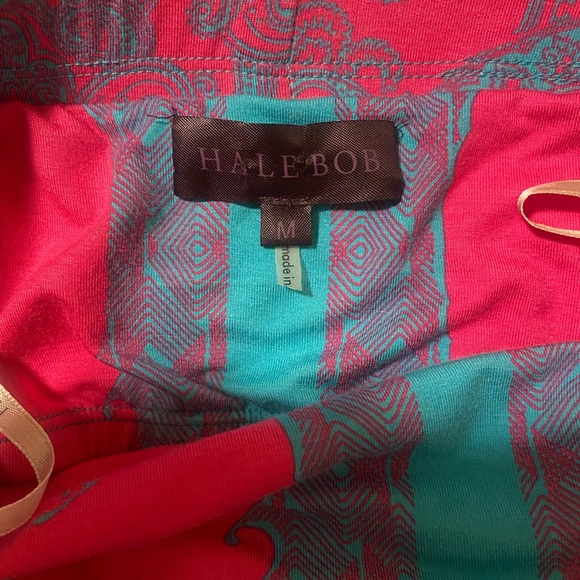 Hale Bob Multicolor Strapless Maxi Dress Sz M - Picture 3 of 4